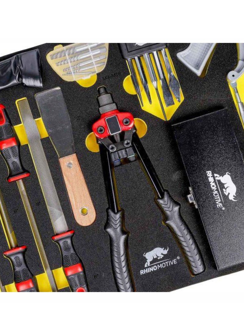 RHINOMOTIVE - RHINOMOTIVE - Multi Propose Hand tools File and Chisel Tool Set 44 Pcs - Image 1