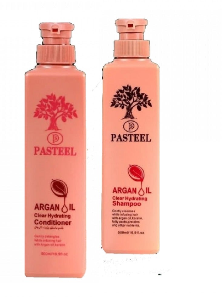 PASTEEL Shampoo + conditioner with argan oil from Pastel 500 ml - Image 1