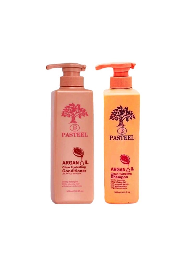 PASTEEL Shampoo + conditioner with argan oil from Pastel 500 ml - Image 2