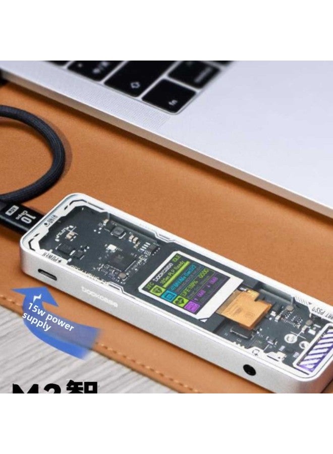 Dockcase Dokees 2280 M2 Solid State Drive Box Ssd Mobile M.2 Laptop Nvme Outside-Color: Extremely Fast Edition - Image 2