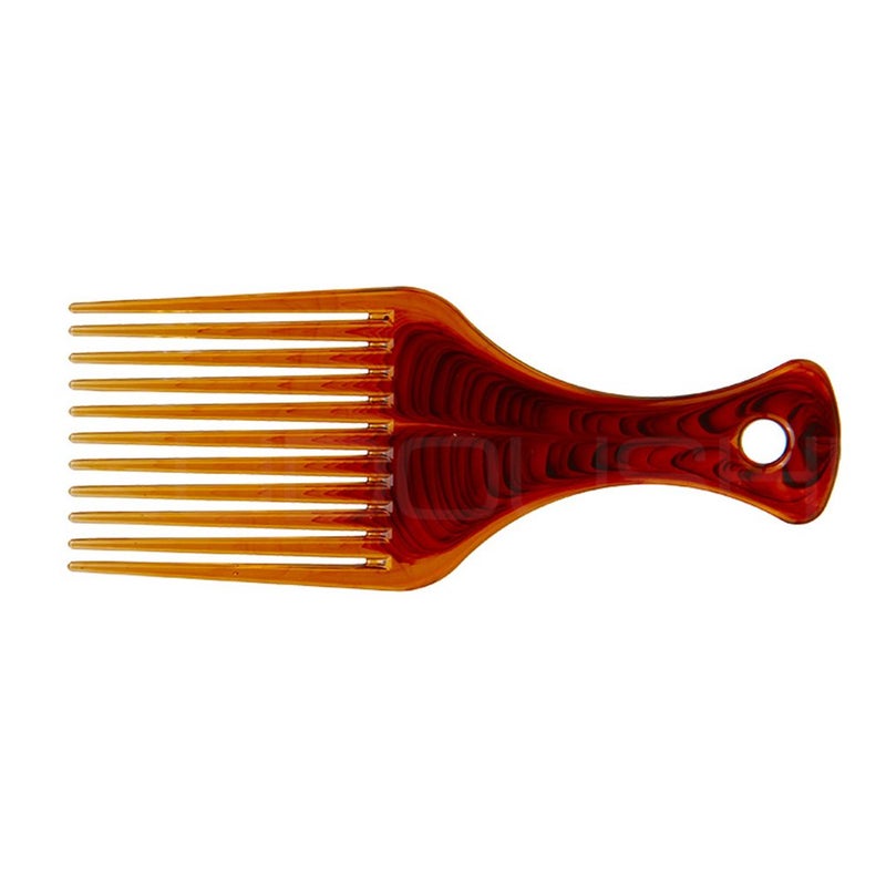 Frcolor Curly Hair Afro Comb - No Frizz Lift Pick for Braiding, Wigs and Hairstyling - Image 3