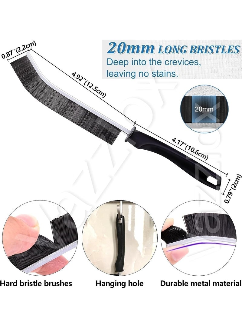 Generic Plastic Gap Cleaning Brush Bathroom Gap Cleaning Brush Clean The Dead Corners of Kitchen Tiles Multifunctional Window Slots MultiPurpose Pack of 2  - Image 2