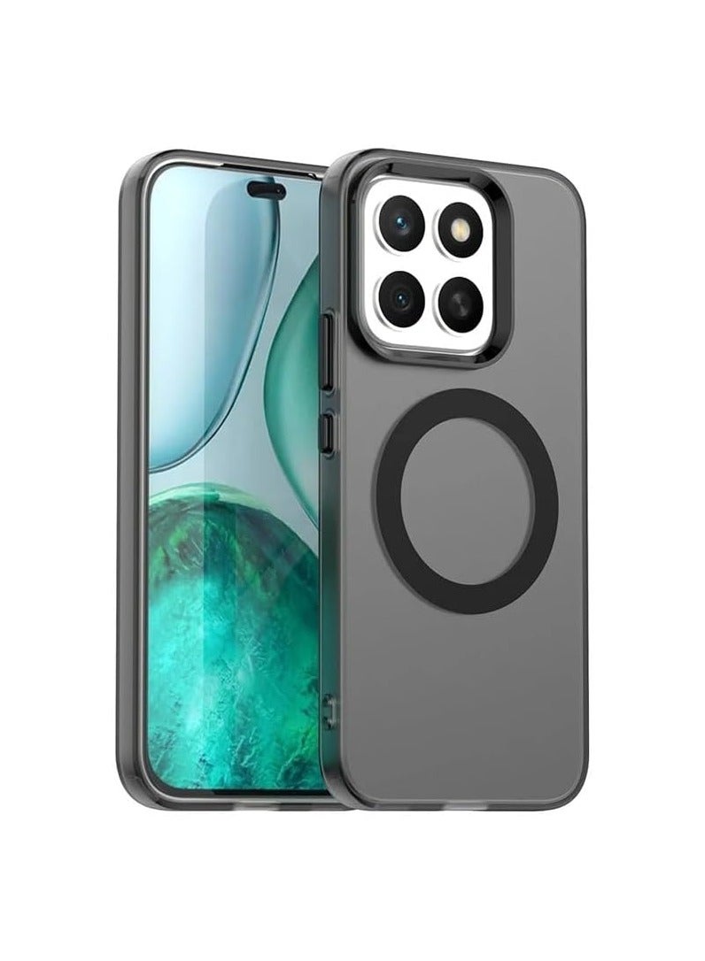general Transparent Case Compatible with Honor X8c, Mag-Safe Compatible, Shockproof  Grade Protection, Yellowing Resistant, Magnetic Classic Hybrid Case - Image 1