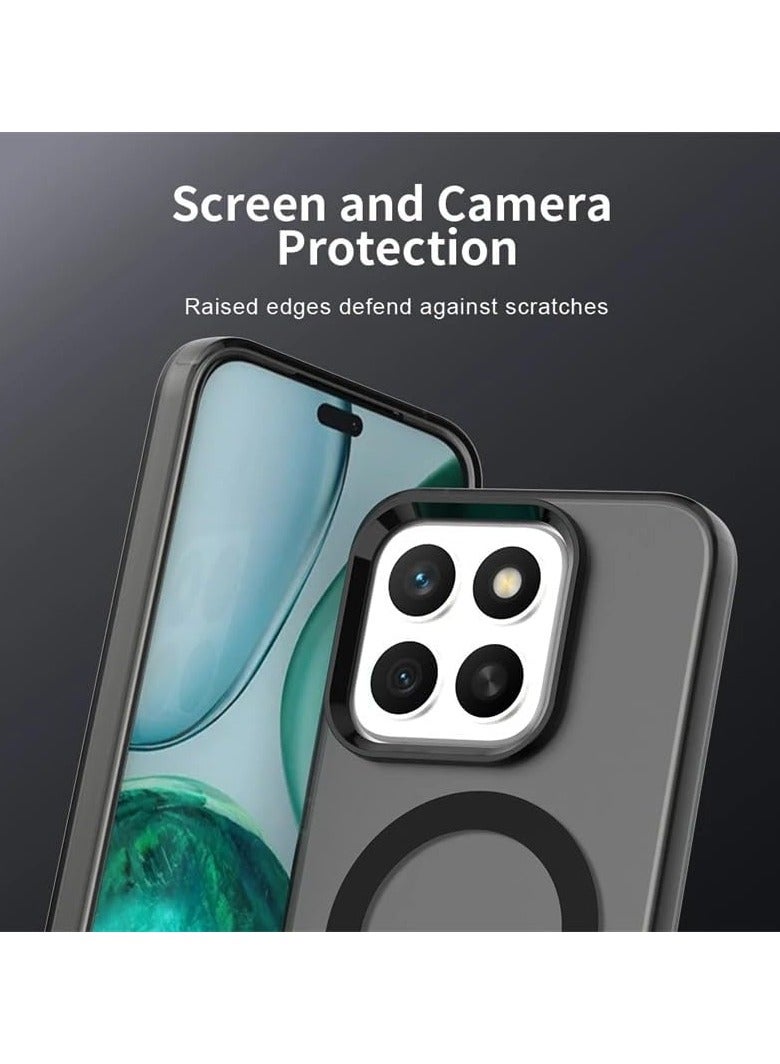 general Transparent Case Compatible with Honor X8c, Mag-Safe Compatible, Shockproof  Grade Protection, Yellowing Resistant, Magnetic Classic Hybrid Case - Image 3