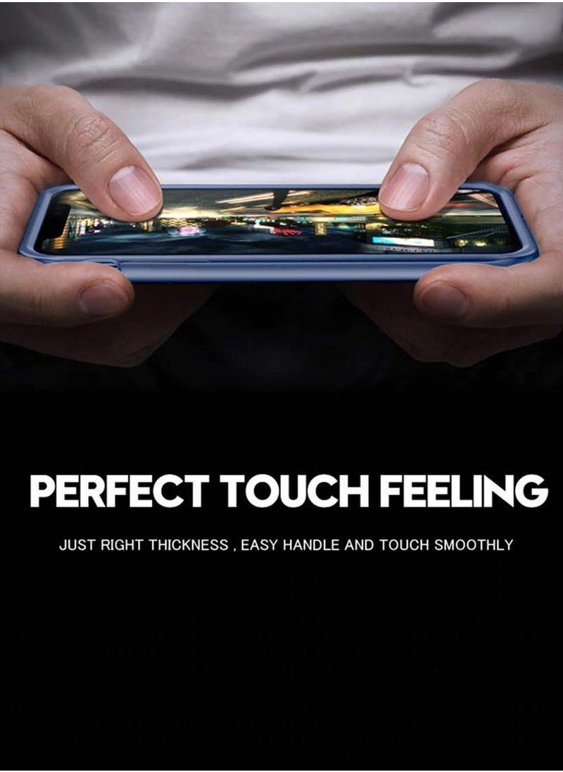 Wtech - Tecno Spark 30C 4G 2024 Premium Soft Liquid Silicone Case Cover - Rock Blue - Image 1