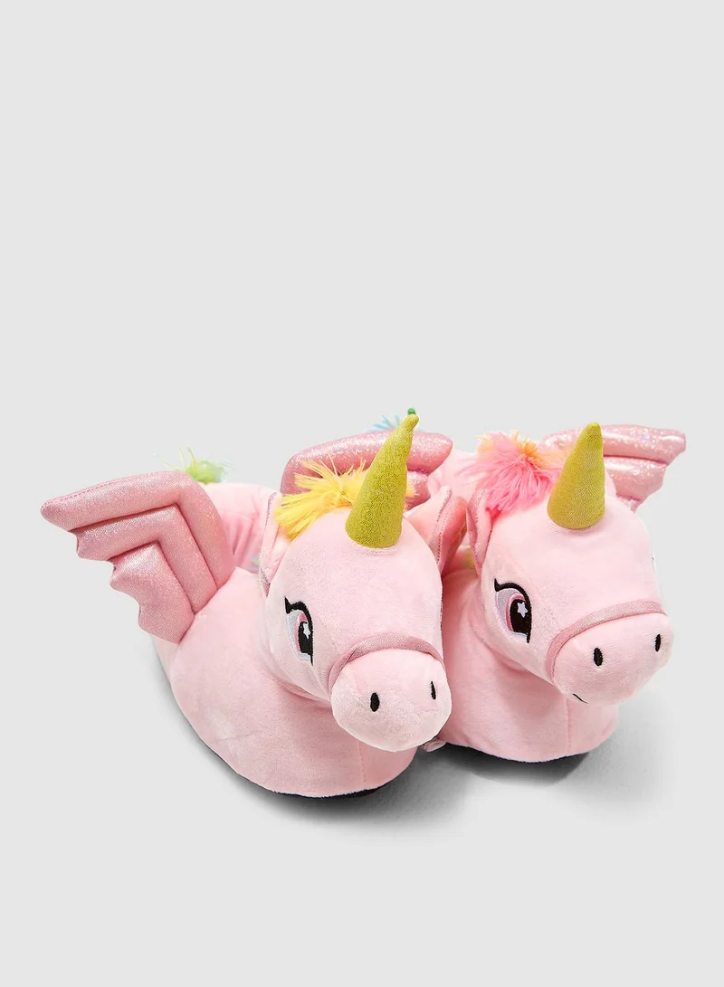 SOUTH BEACH Unicorn Bedroom Slippers