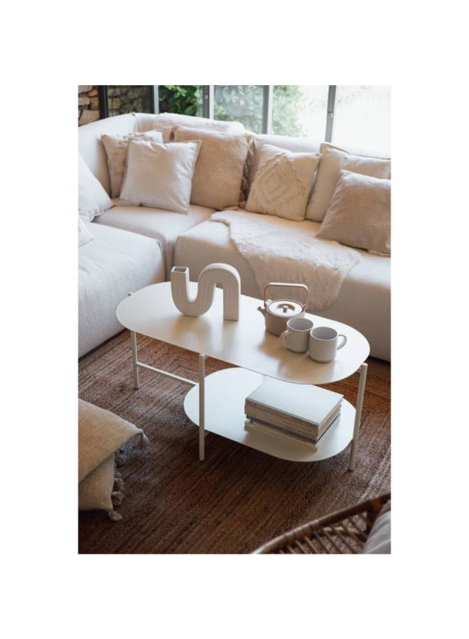 atmosphera Lilou High Quality Square Shaped Cushion Ivory 45 x 45cm 146200A - Image 5