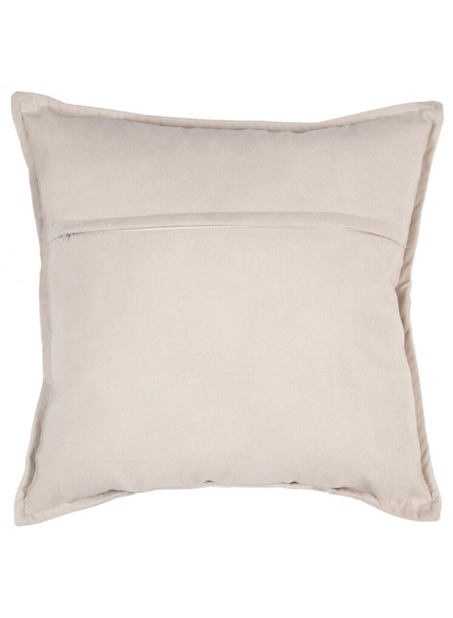 atmosphera Lilou High Quality Square Shaped Cushion Ivory 45 x 45cm 146200A - Image 2