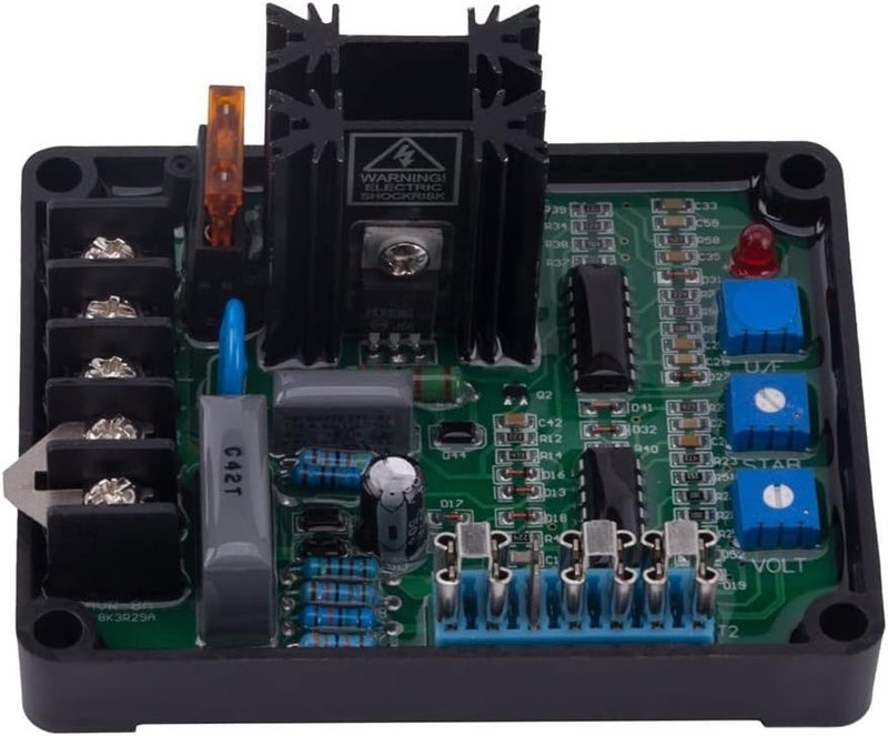GAVR 8A Brushless AVR Generator Automatic Voltage Regulator 220v Universal Diesel Generator Power Stabilizers - Image 2