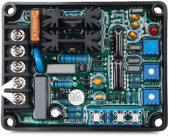 GAVR 8A Brushless AVR Generator Automatic Voltage Regulator 220v Universal Diesel Generator Power Stabilizers - Image 1
