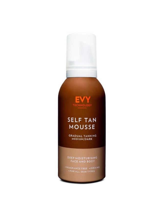 Evy Technology Self Tan Mousse Gradual Tanning Medium/Dark 150ml - Image 1
