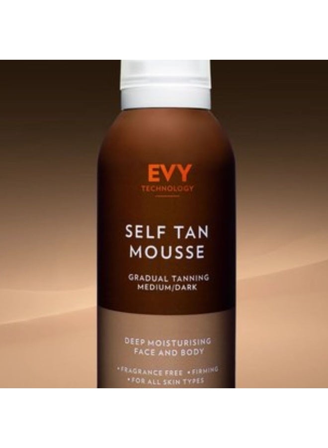 Evy Technology Self Tan Mousse Gradual Tanning Medium/Dark 150ml - Image 2