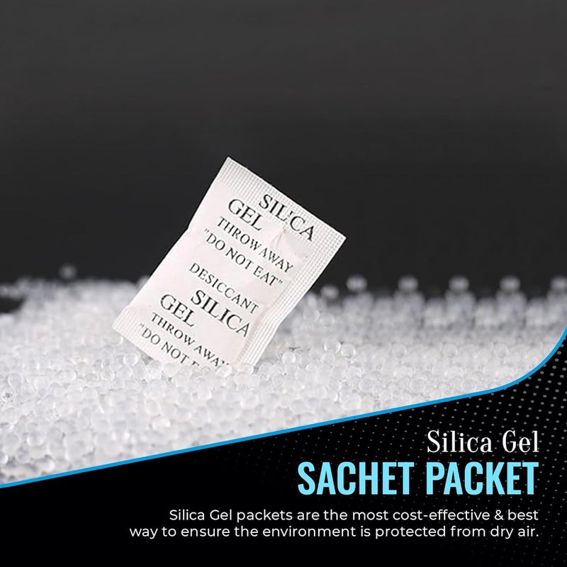 bvslf bvslf Silica Gel 1 gm Pouch 200 pcs Pack Moisture absorbents Dehumidifier Silica Gel Packets Bags for Moisture Room Kitchen Wardrobe Cupboard car Bedroom Camera Lenses Shoes 1 gm 200 pcs - Image 4