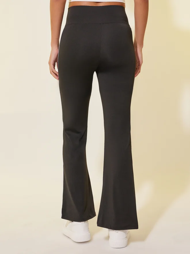 Take Two Take Two Side Stripe Flared Leggings