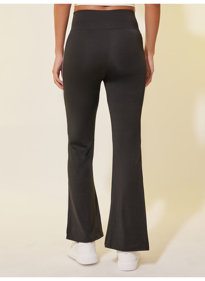 Take Two Take Two Side Stripe Flared Leggings  - Image 4
