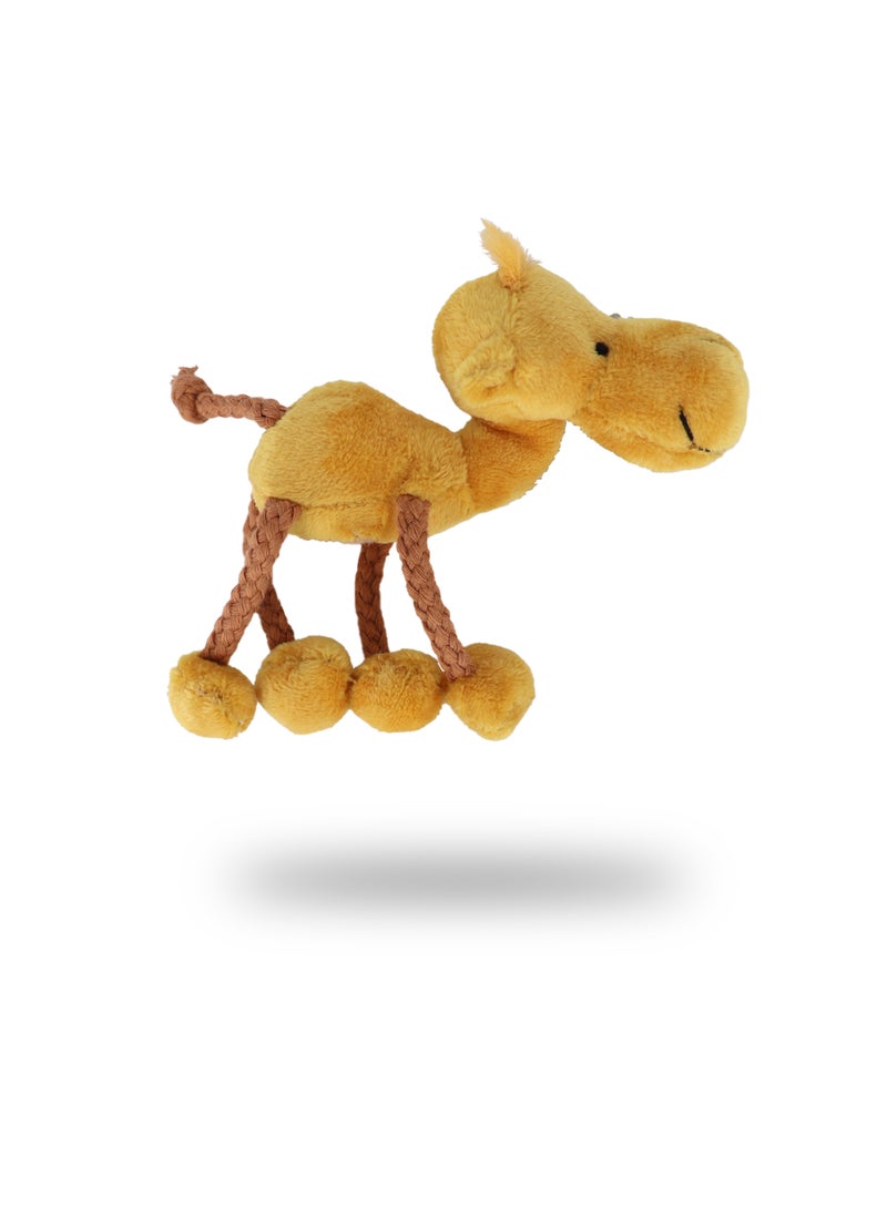 Al Jaber Camel Plush Toy on Wooden Pencil - Image 1