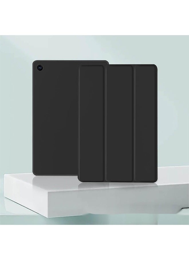 أوي حافظة جلدية لحافظة التابلت Samsung tabA9 من سامسونج تابلت A9 أسود  - Image 1