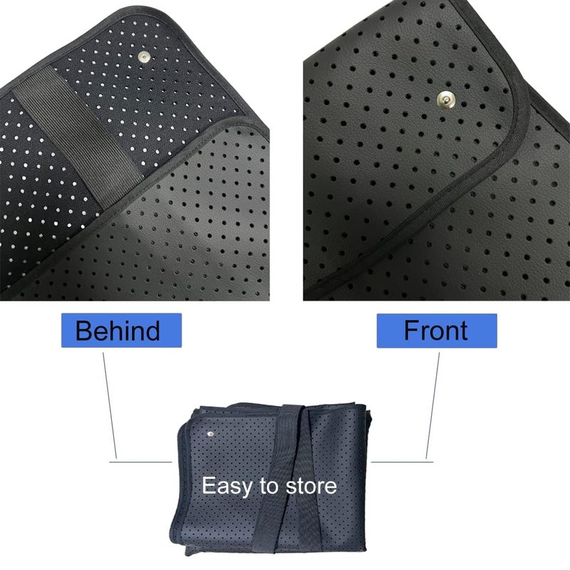 KLASLAV Grounding Mat for Bed King, Breathing Grounding Mattress Pads, Full Body Grounding Mat for Efficient Sleep, Reduce Stress Sleeping Sheet (54x78IN) - Image 3