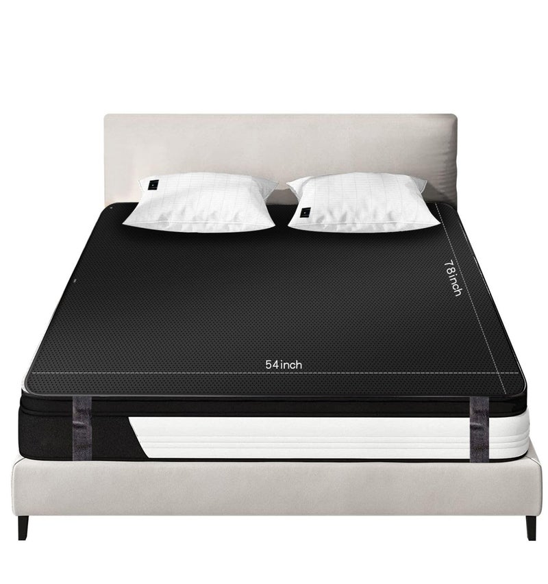 KLASLAV Grounding Mat for Bed King, Breathing Grounding Mattress Pads, Full Body Grounding Mat for Efficient Sleep, Reduce Stress Sleeping Sheet (54x78IN) - Image 1