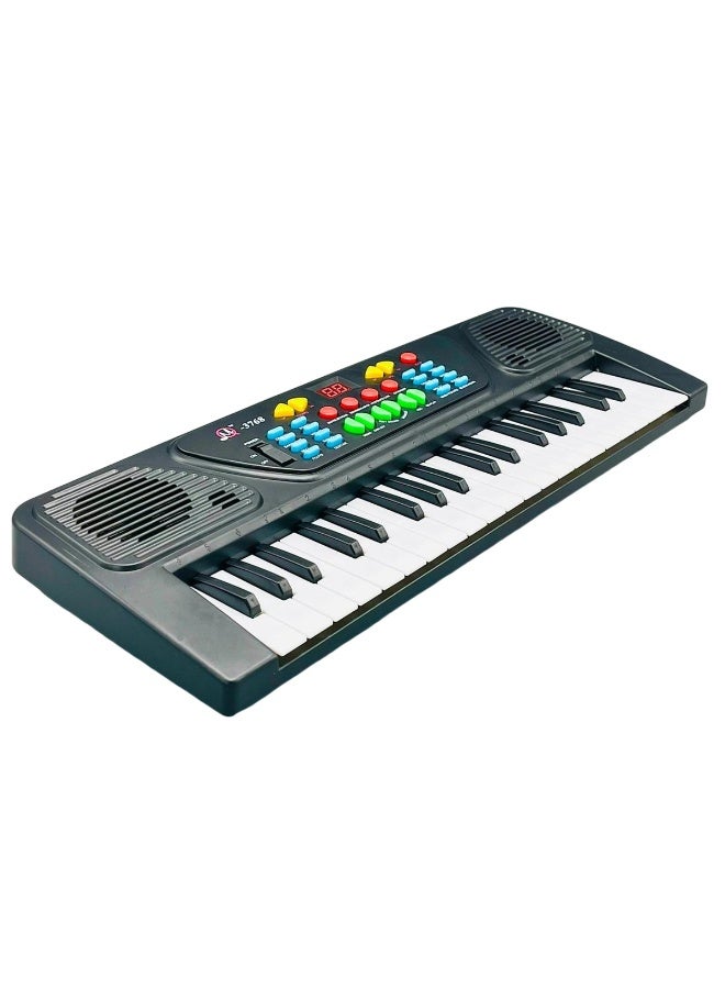 PROMASS BF-430A2 37-Key Electronic Keyboard with Microphone and MP3 Function - Black