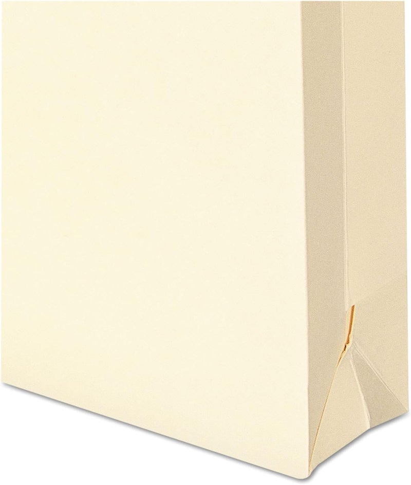 Smead File Jacket, Straight-Cut Tab, 2" Expansion, Letter Size, Manila, 50 per Box (75470) - Image 2