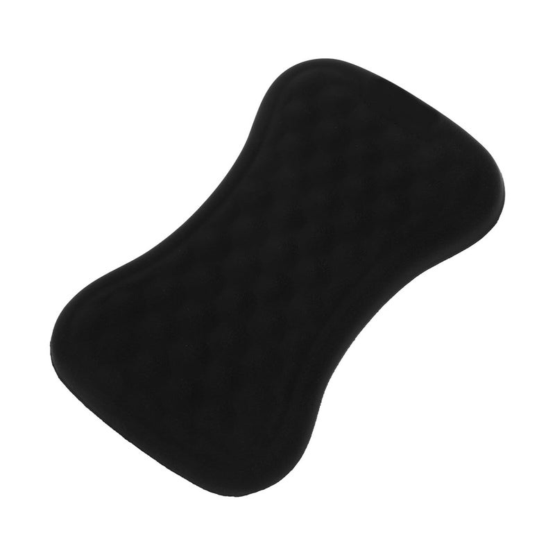 Black Memory Foam Wrist Rest Pad for Keyboard and Mouse Non Slip Comfort Support Cushion - Image 2