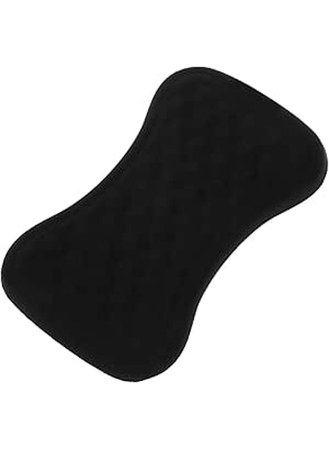 Black Memory Foam Wrist Rest Pad for Keyboard and Mouse Non Slip Comfort Support Cushion - Image 1