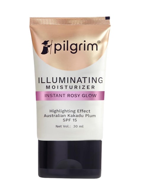 مرطب بيلجريم المضيء للوجه | للحصول على توهج وردي فوري وعامل حماية من الشمس SPF 15 | | جميع أنواع البشرة 30 مل