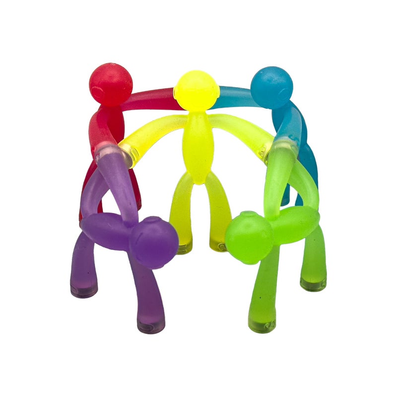 MAGMEN X3 Magnetic Building Toy Figures 5Starter Pack Enhanced Grip Neodymium Magnets Creative STEM Play for Kids Ages 312 BPAFree Safety Certified - Image 3