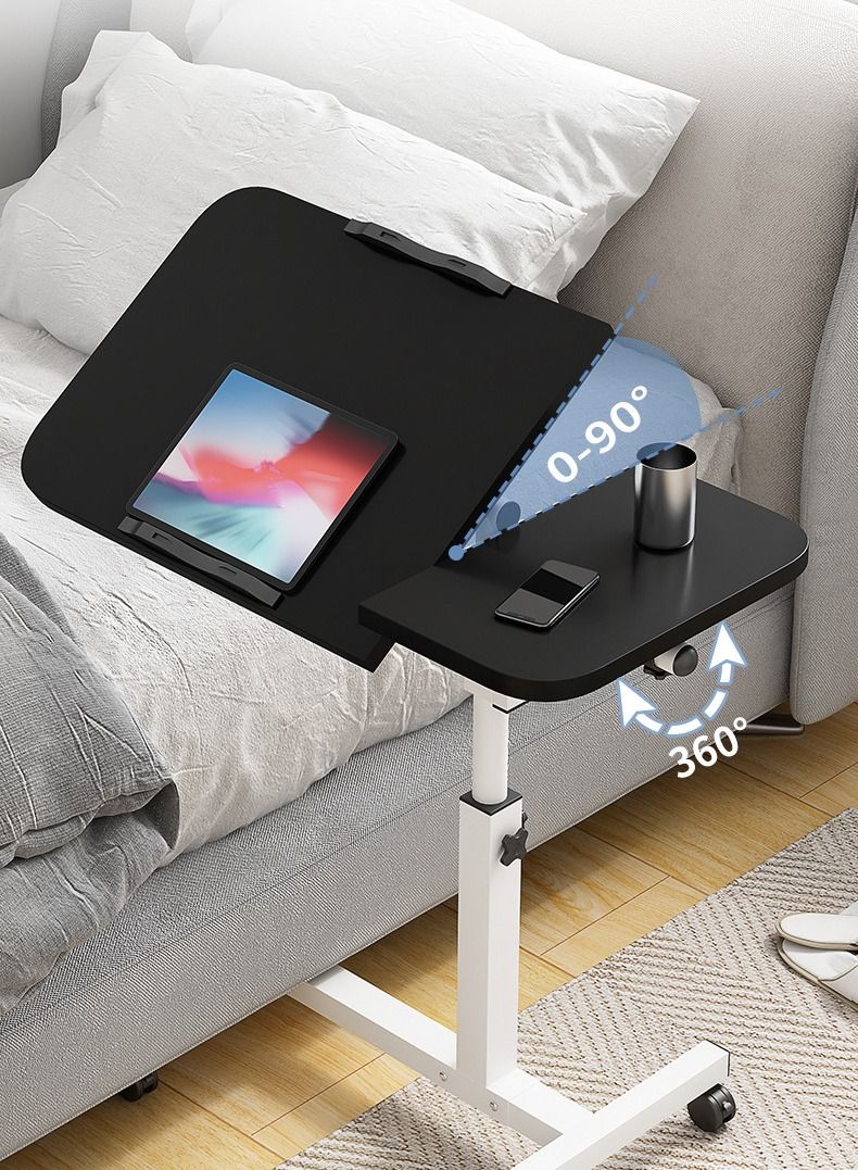 Captaintech Simple Laptop Desk Bedside Table Black - Image 4