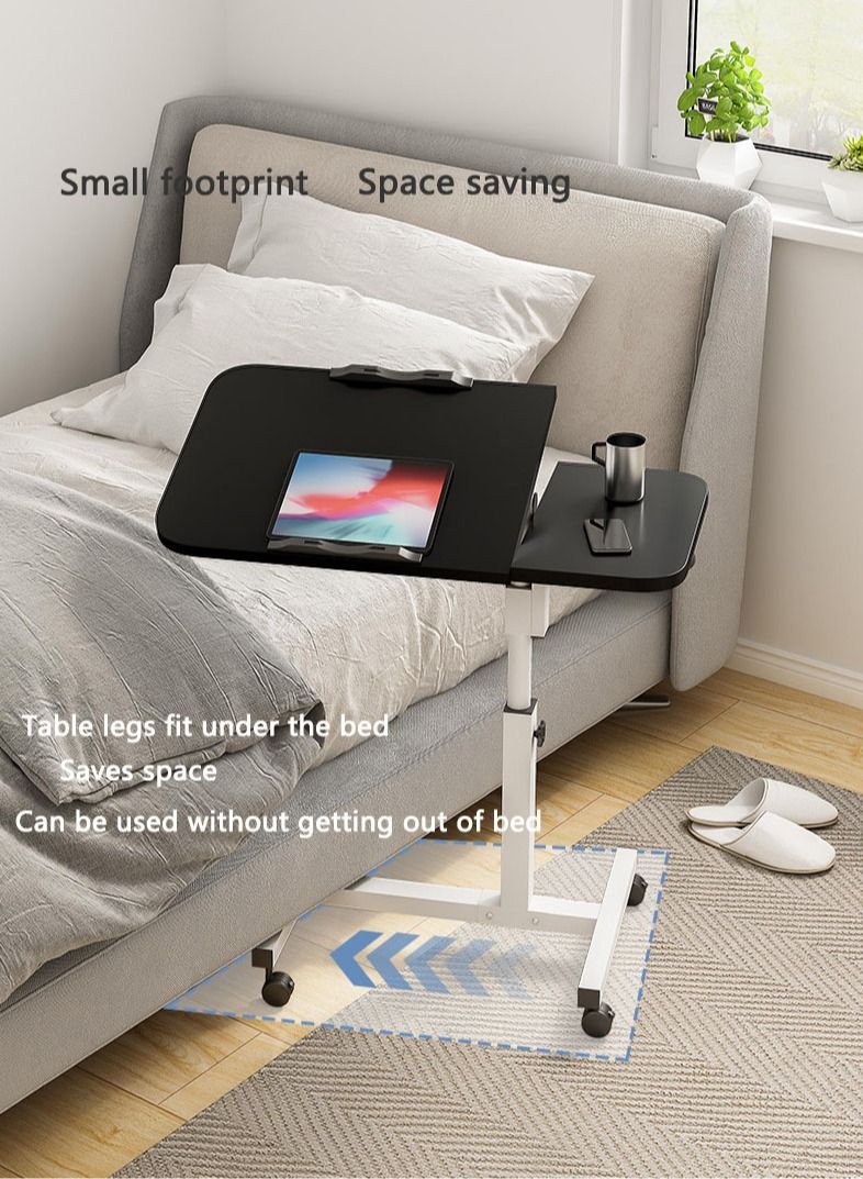 Captaintech Simple Laptop Desk Bedside Table Black - Image 5
