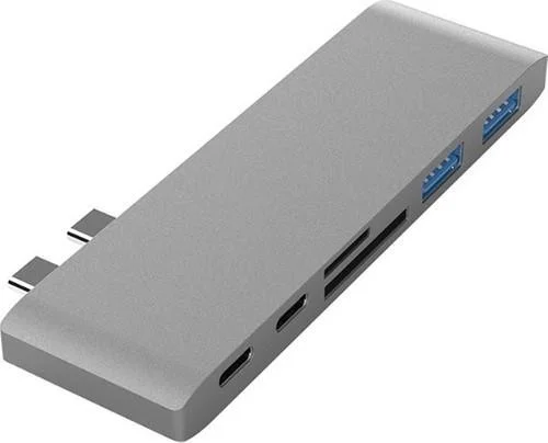 Polhammobile Polham Typc-E USB 3.0 Type-C Charger USB Card Reader Replicator Hub 6in1 Sd Card Reader USB Duplicator