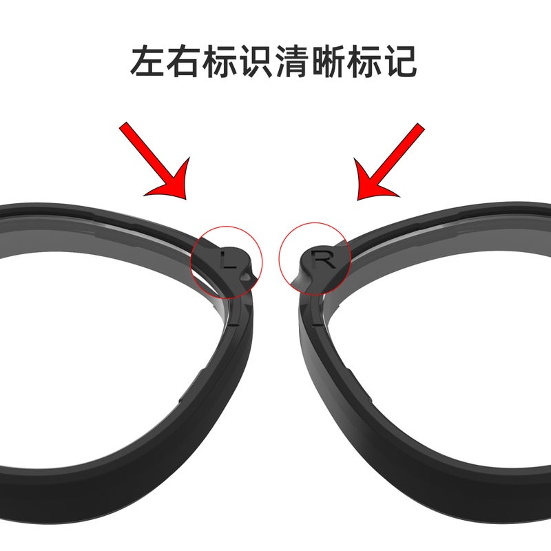 Suitable For Meta Quest3S Magnetic Vr Frame Glasses Myopia Lens Anti-Blue Light Accessories Quest 3S Frame - Image 3