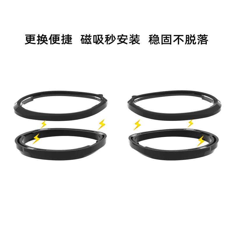 Suitable For Meta Quest3S Magnetic Vr Frame Glasses Myopia Lens Anti-Blue Light Accessories Quest 3S Frame - Image 5