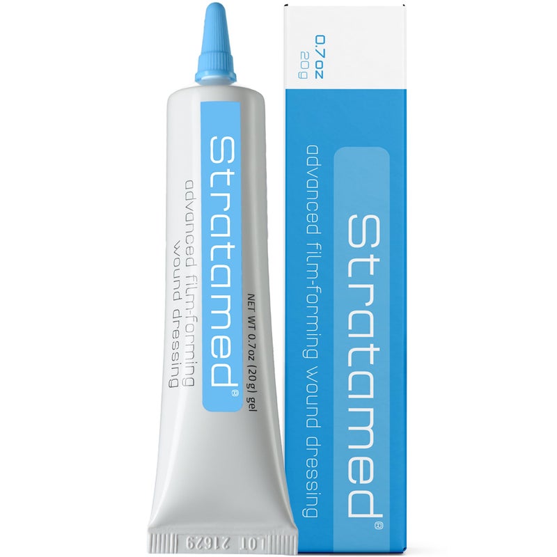 Stratamed Advanced FilmForming Wound Dressing Forms a Flexible Protective Layer Over Open Wounds Damaged Skin for Faster Healing and Early Abnormal Scar Management 20g 07oz