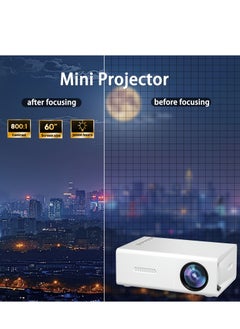 Portable Projector Pocket 5G WIFI Android11.0 Support 130 Inch Home Theater Full HD 1080P for Indoor Outdoor Family Party Birthday Gift Compatible with TV Stick/HDMI/USB/PS5/iOS/PS4 - pzsku/ZAD49D1D3702CF6C0EAD7Z/45/_/1736927737/5eaff933-ccb9-40d6-af0e-ddc23b3fadd7