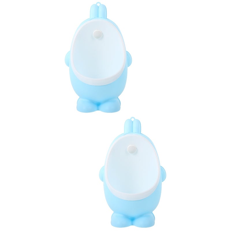 2pcs Baby Boy Training Urinal Lovely Boy Training Potty Boy Pee Pot Standing Potty - Image 1
