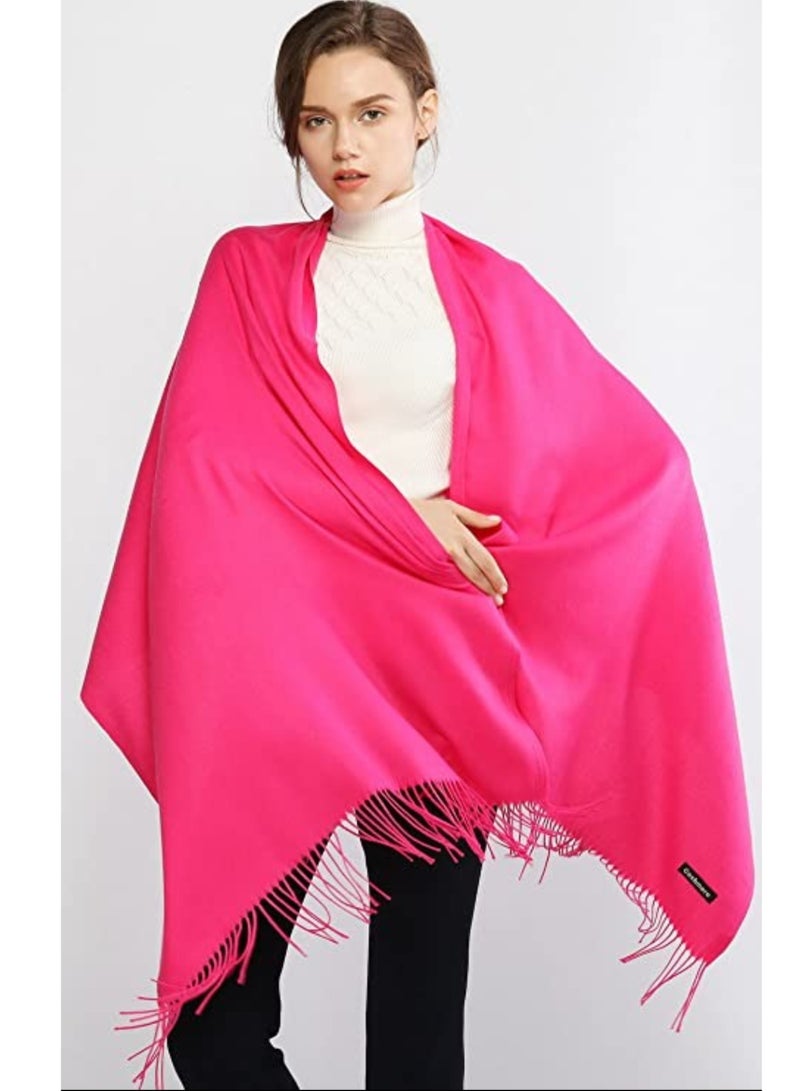 ELTRAZONE Pashmina Shawls and Wraps for Evening Dresses Scarfs for Women Fall Winter Travel Blanket Scarf Large Warm Scarves - Image 4