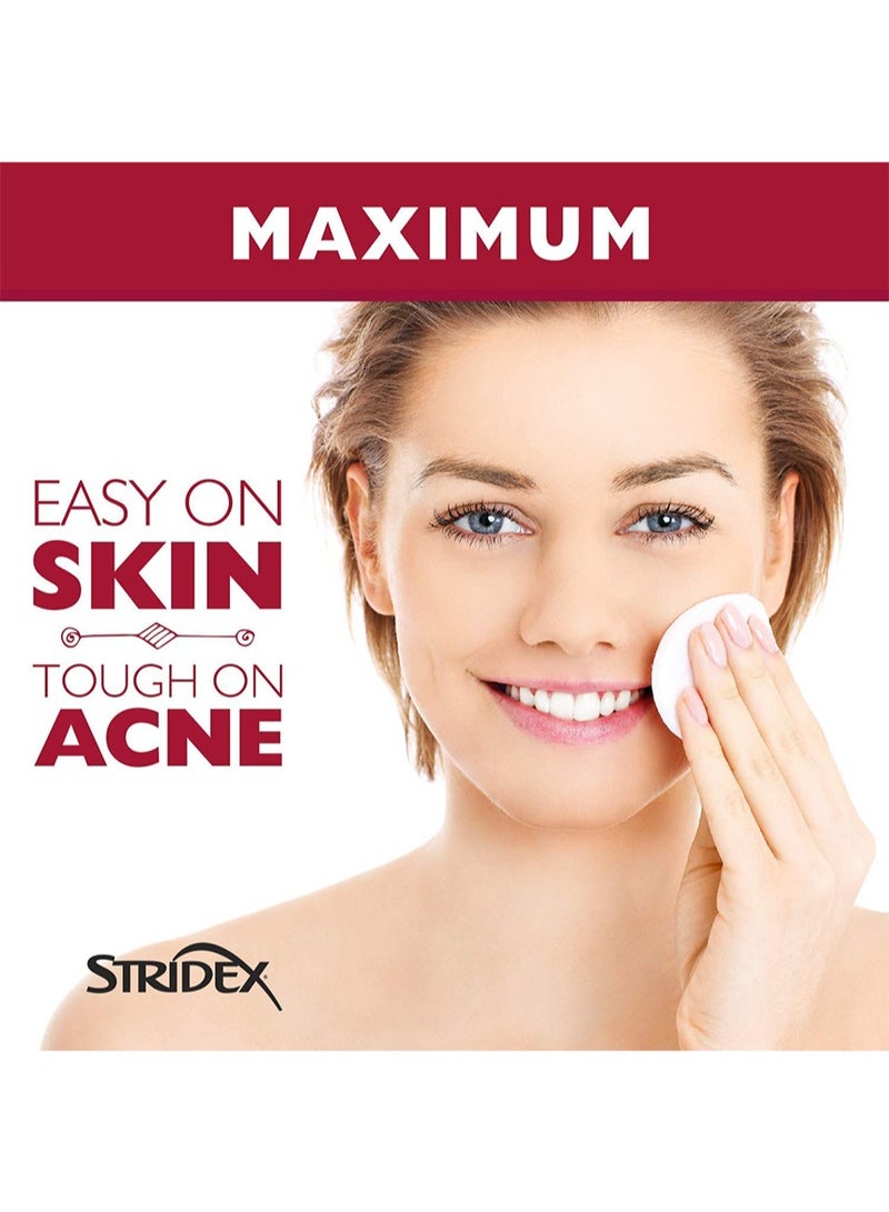 Stridex Stridex Maximum Salicylic Acid Pads 55pcs  - Image 3