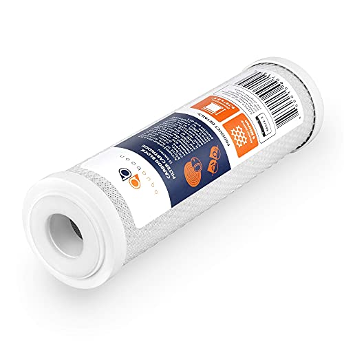 Aquaboon 5 Micron 10 x 2.5 House Water Filters Cartridges Set of 3 | Sediment & Carbon Filter Replacements Compatible with WHKF-WHWC, P5, WHKF-GD05 - Image 2