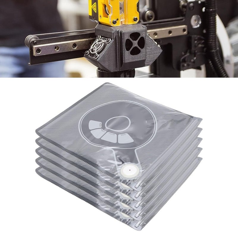 Hilitand 10Pcs 3D Filament Storage Bags, Light Blocking Vacuum Sealed Refill Bags 12.6 x 13.4in for 0.5-1KG Spools, for PLA PETG TPU 1.75mm 2.85mm 3mm Consumables - Image 4