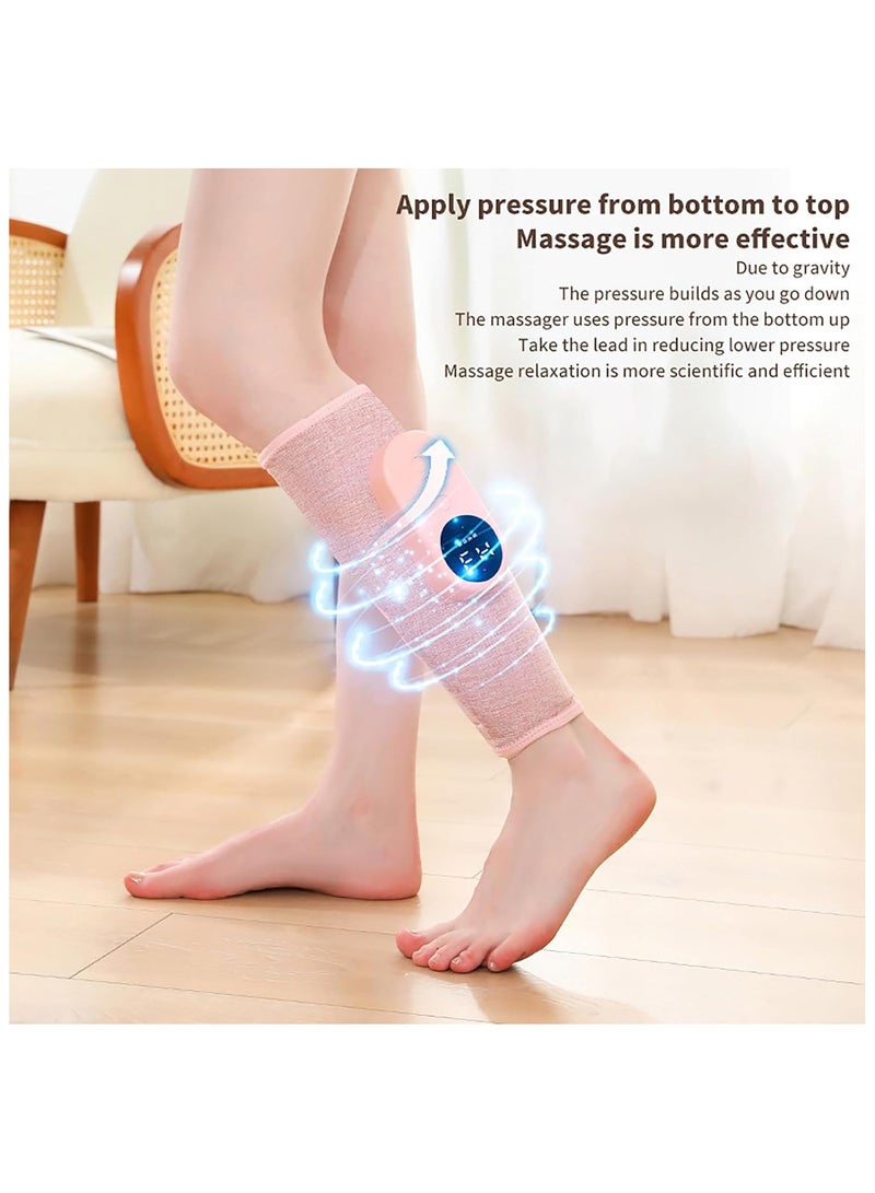 general Leg Massager for Circulation and Pain Relief, Calf Air Compression Massager with Heat, 3 Intensity, 3 Mode Leg Massager - Image 3