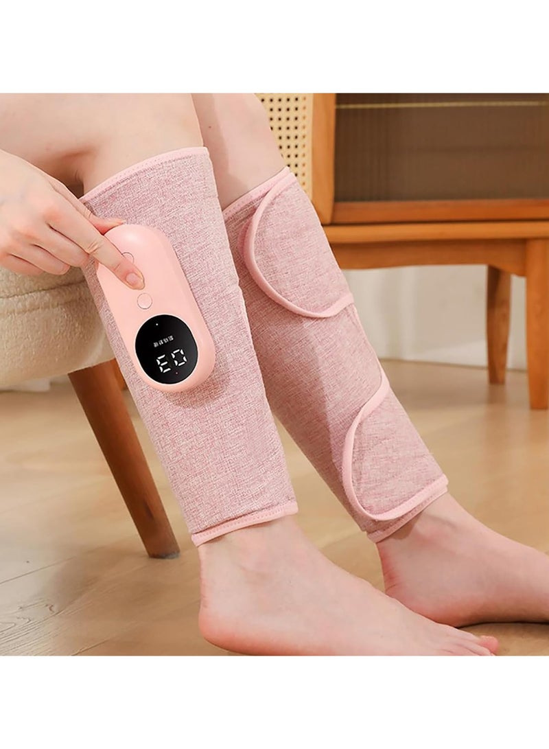 general Leg Massager for Circulation and Pain Relief, Calf Air Compression Massager with Heat, 3 Intensity, 3 Mode Leg Massager - Image 4
