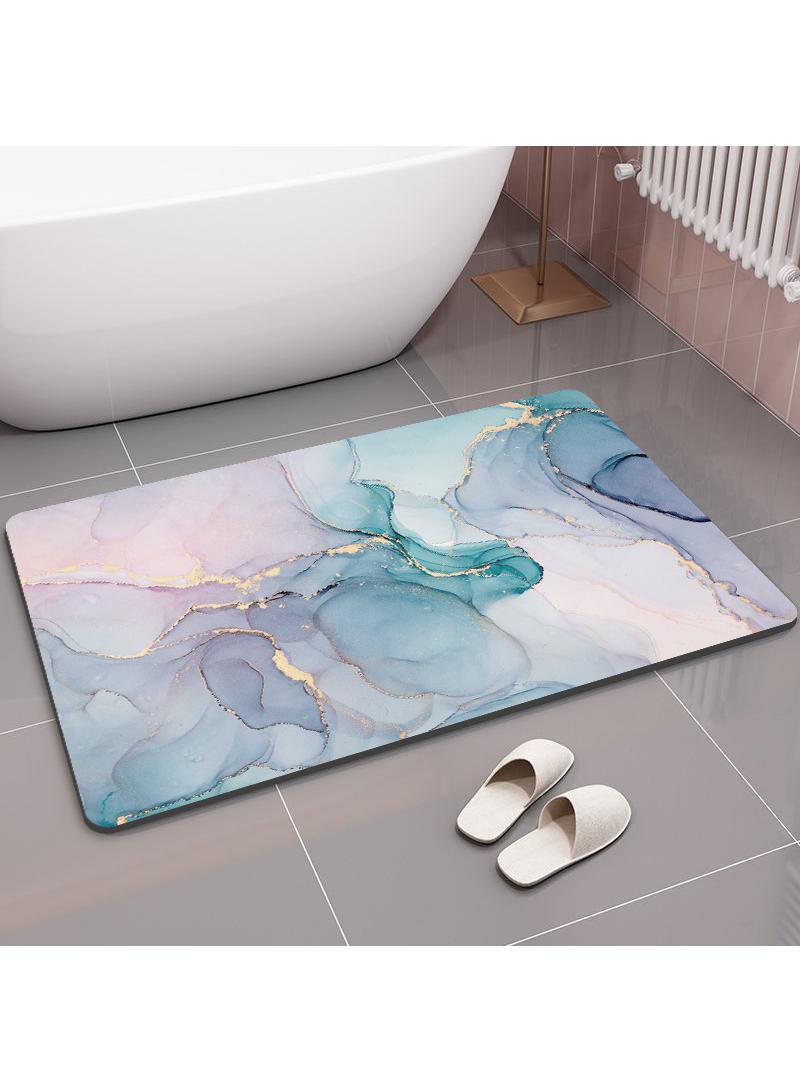 Bluejw Diatom Bath Mats,Anti-Slip Bathroom Floor Mats and Quick Dry Bath Rug,Super Absorbent Bathtub Mat with Non-Slip,Thickened,Soft, Easier Clean Carpet - Image 1
