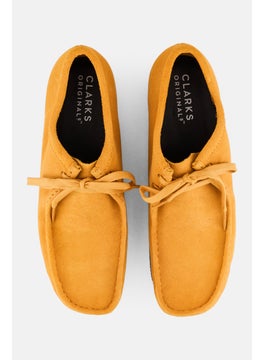 clarks Men Standard Wallabee Slip On Casual Shoes, Mustard  - Image 2