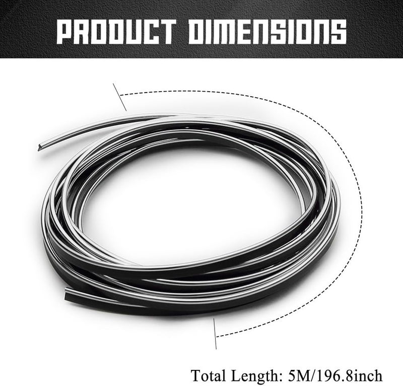 Deemars Car Interior Trim Strip - 16.4ft Flexible Decorative Accessory - Image 2