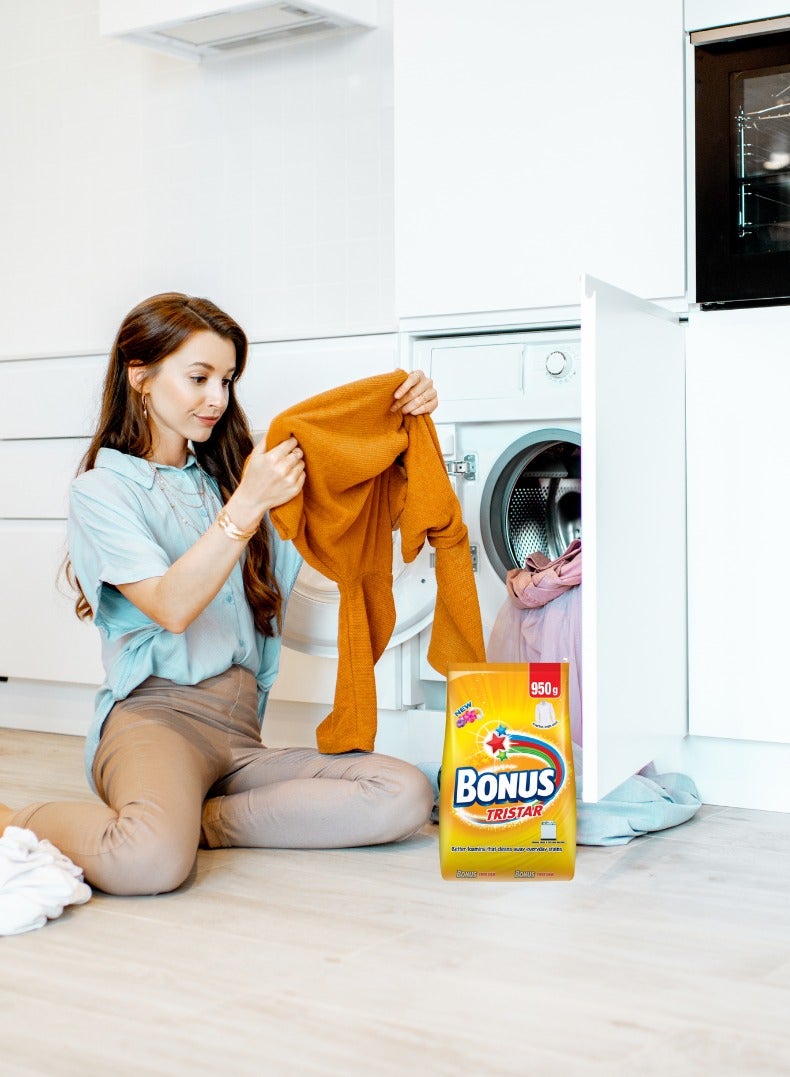 Bonus Bonus Tristar Detergent Powder 950gm - Image 2