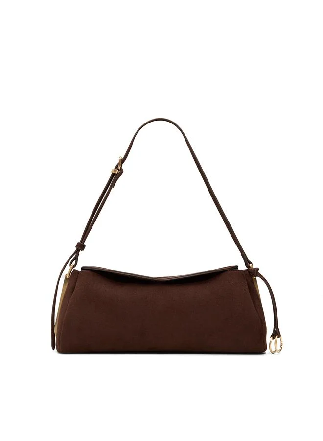Hillarie Ladies Brown Shoulder Bag