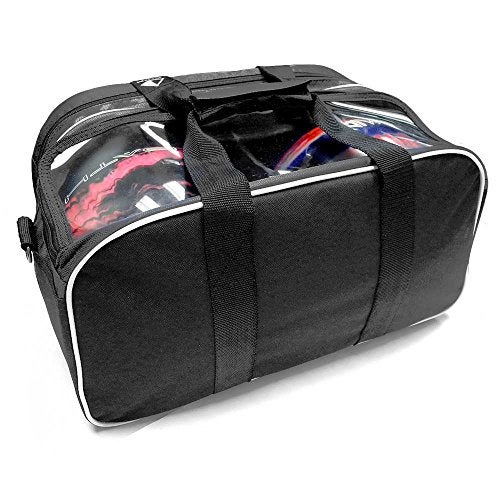 Pyramid Path Double Tote Plus Clear Top Bowling Bag (Holds Shoes) - Image 5