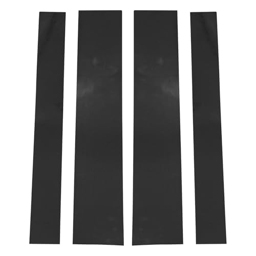 Bilisin Door Window Pillar Posts Trim Kit Compatible with Toyota FJ Cruiser 2007-2014 Exterior Accessories, 4PCS Glossy Black Anti Scratched Center B Pillar Molding Cover Stickers - Image 5